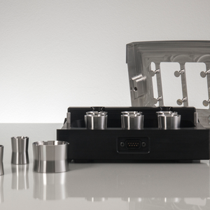 Electrodes for inserts of different sizes can be combined in the Cell Module. cellZscopeE Cell Module